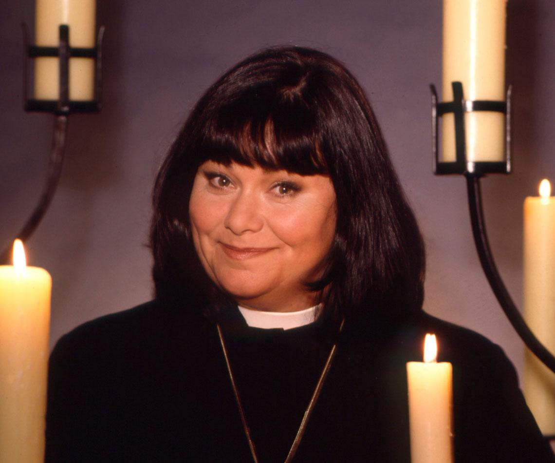 Dawn French Bishop of Dibley