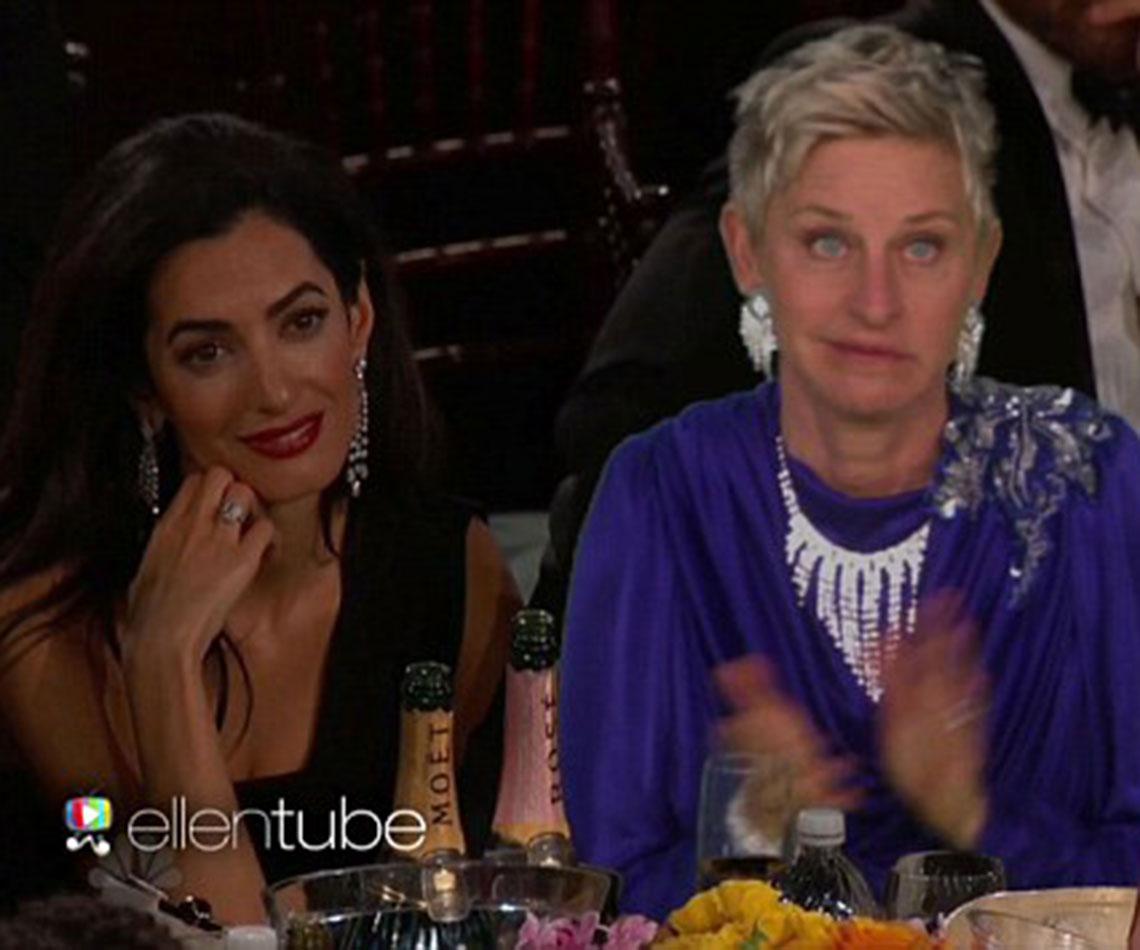Ellen DeGeneres Amal Clooney