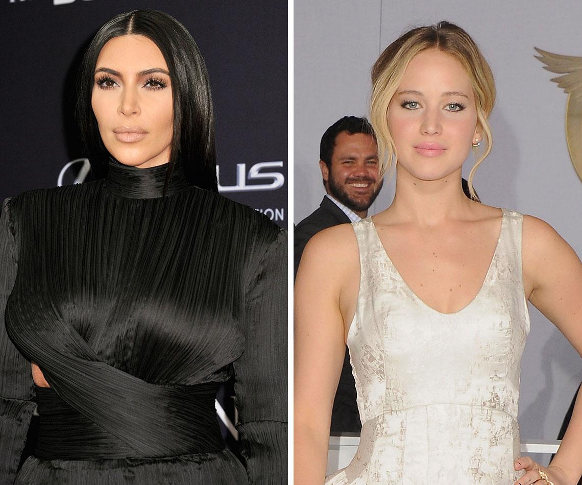 Jennifer Lawrence freaks out over Kim Kardashian 