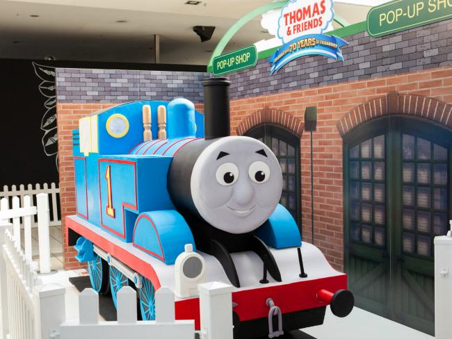 Giant Thomas the Tank Engine Cake