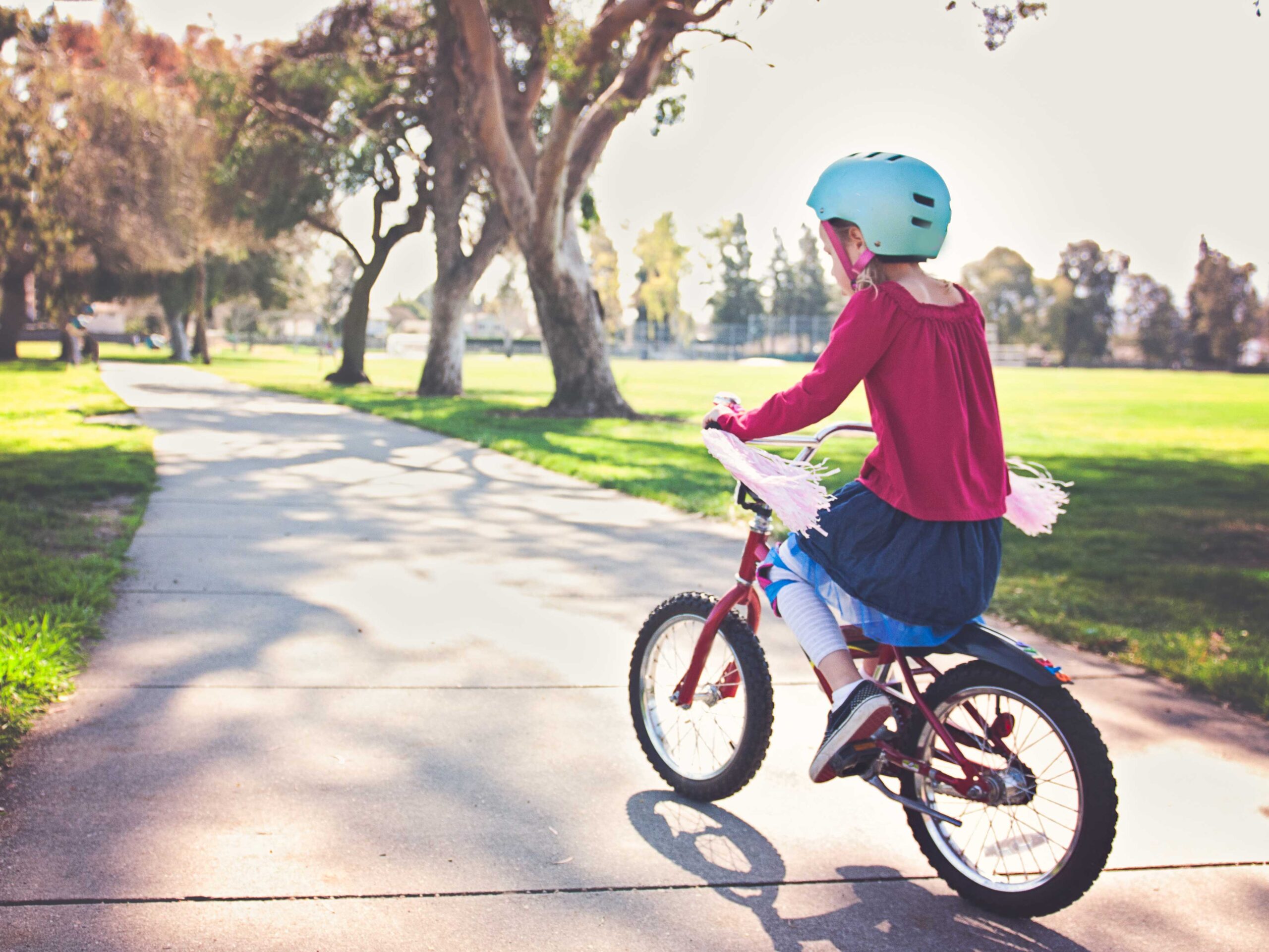 Teach your kids to ride a bike