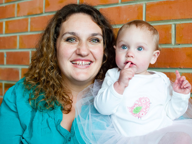 Real life: The mum who nearly died giving birth