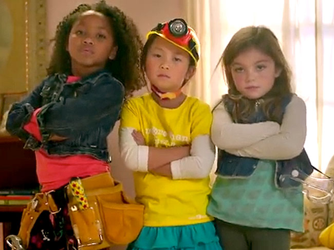 Girls' construction toys ad goes viral