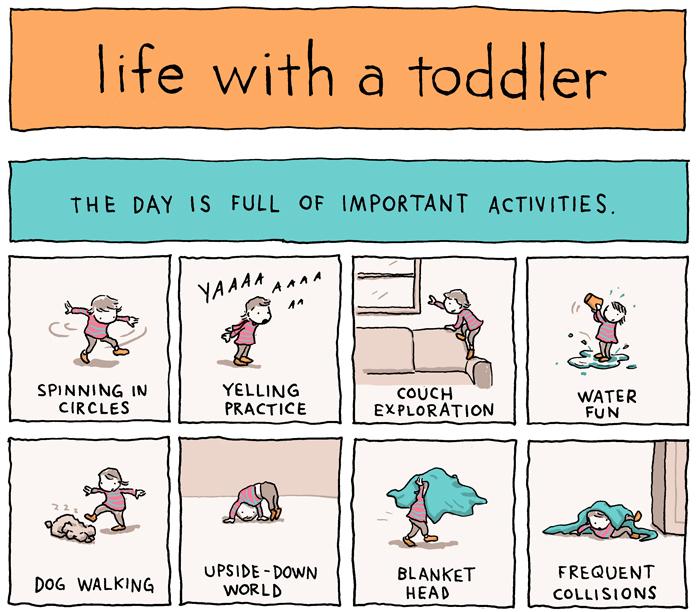 This Comic Series Perfectly Captures Life With a Toddler