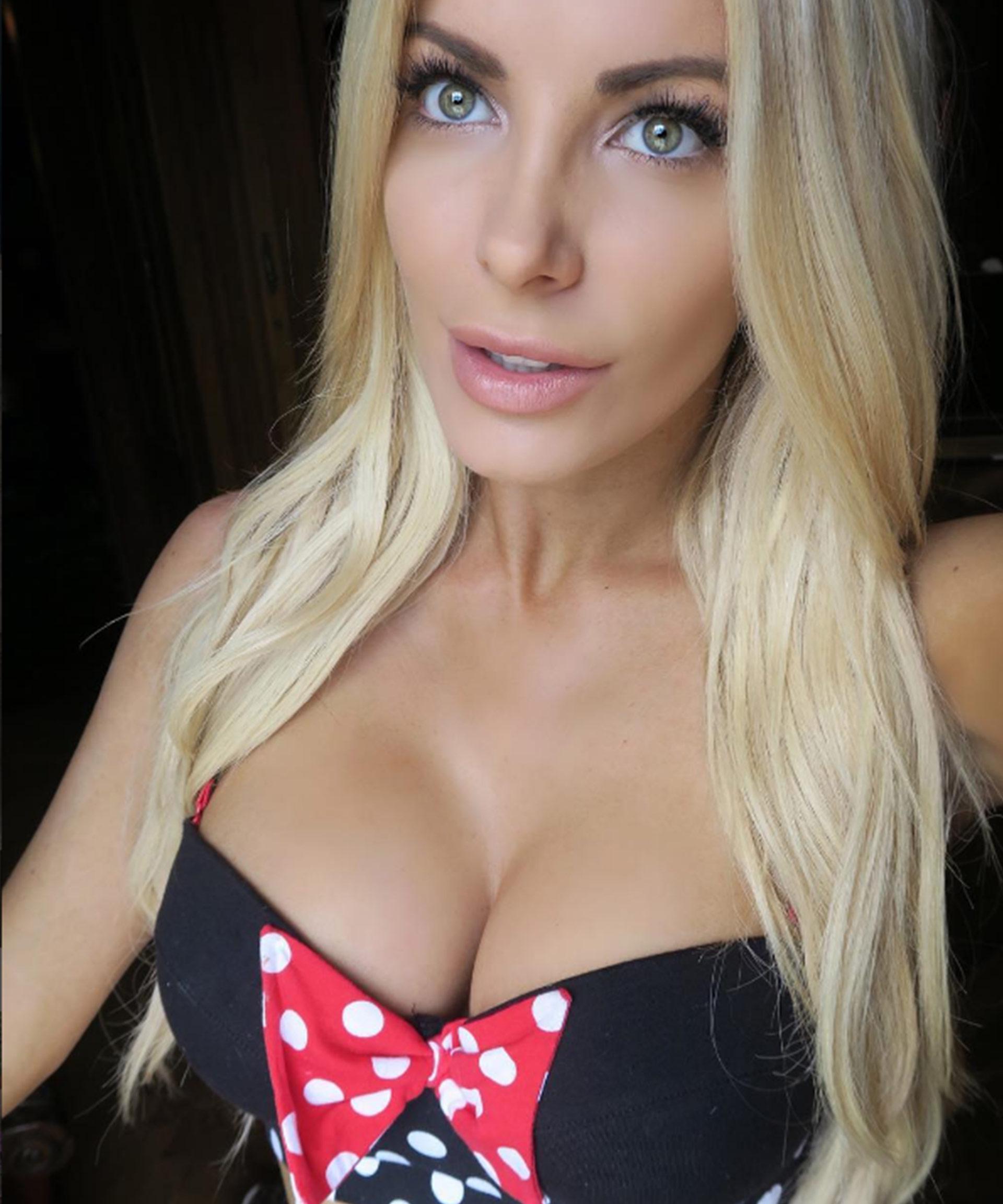 Crystal Hefner removes breast implant after falling ill