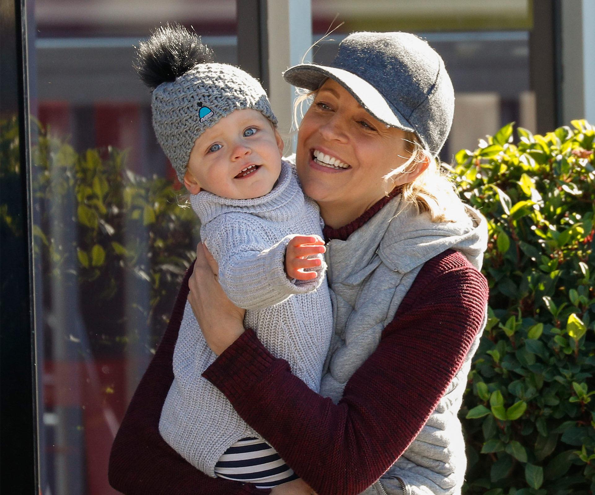 Carrie Bickmore and Evie