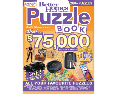 Better Homes and Gardens Puzzle Book Issue 52