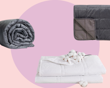 Drift off into restful slumber with these extra-cosy weighted blankets