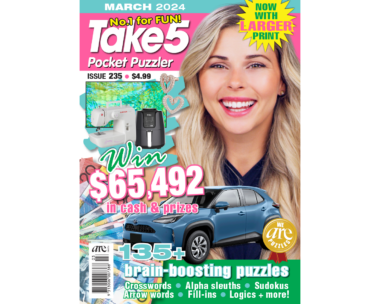 Take 5 Pocket Puzzler Issue 235