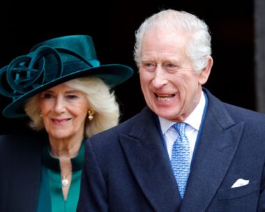 King Charles is all smiles as he attends royal Easter Sunday service