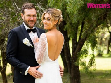 EXCLUSIVE: Farmer Andrew & Jess say ‘I do’ at a perfect country garden party