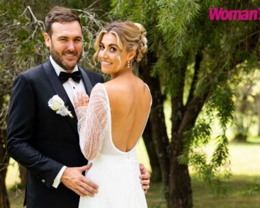 EXCLUSIVE: Farmer Andrew & Jess say ‘I do’ at a perfect country garden party