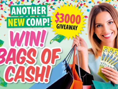 Take 5 Win 3 Bags of  Cash Worth $3000!