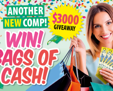 Take 5 Win 3 Bags of  Cash Worth $3000!