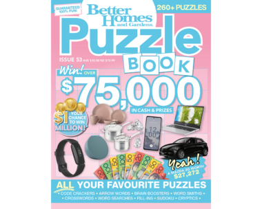 Better Homes and Gardens Puzzle Book Issue 53