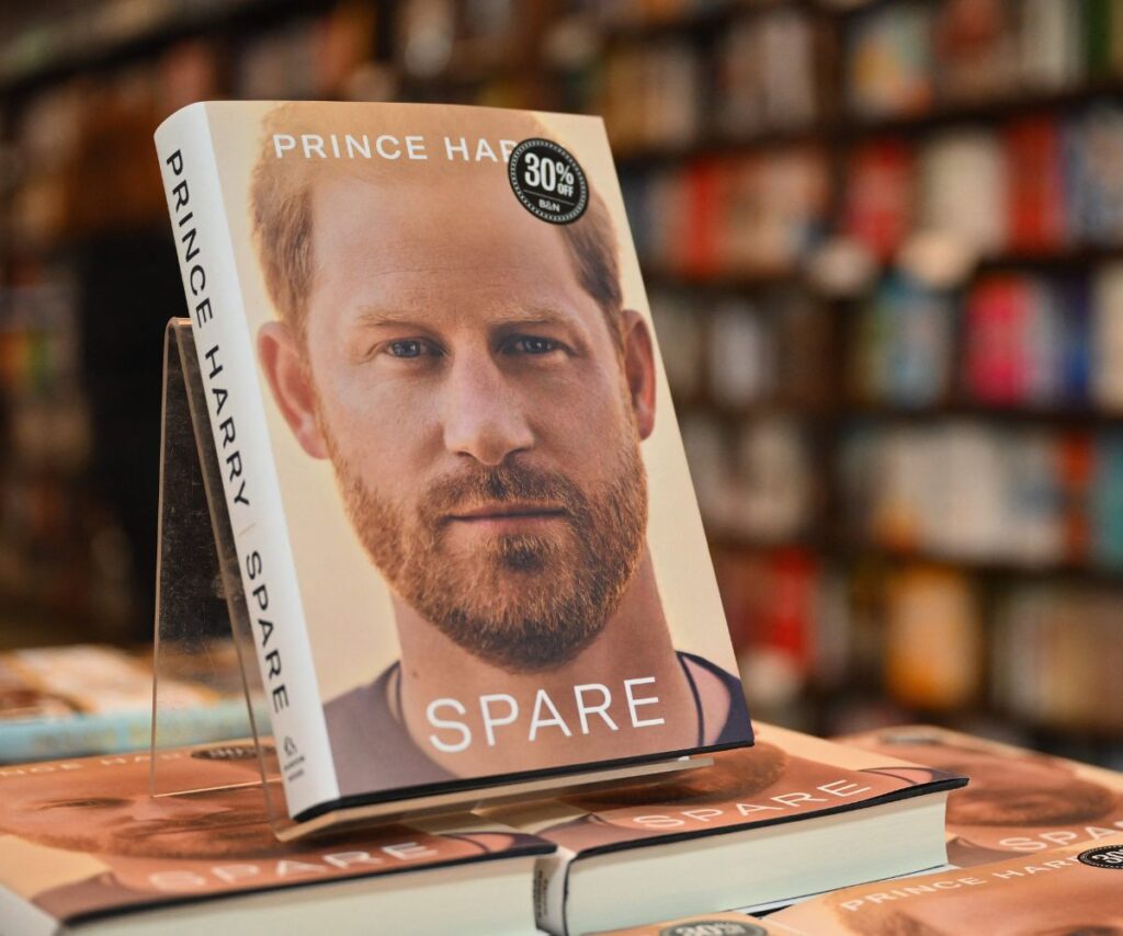 Prince Harry's book Spare.