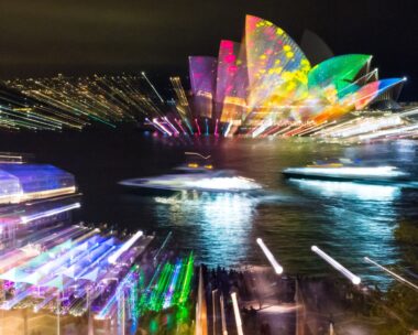 Vivid Sydney leaves the Harbour City in a dizzying array of colour and lights