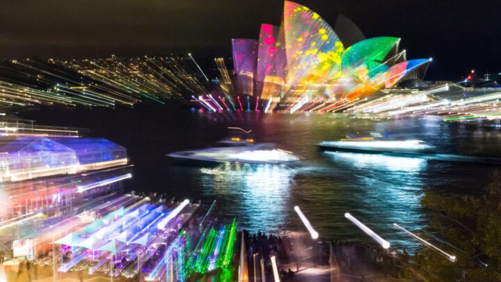 Vivid Sydney leaves the Harbour City in a dizzying array of colour and lights