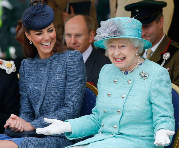 Queen didn't know Kate was pregnant