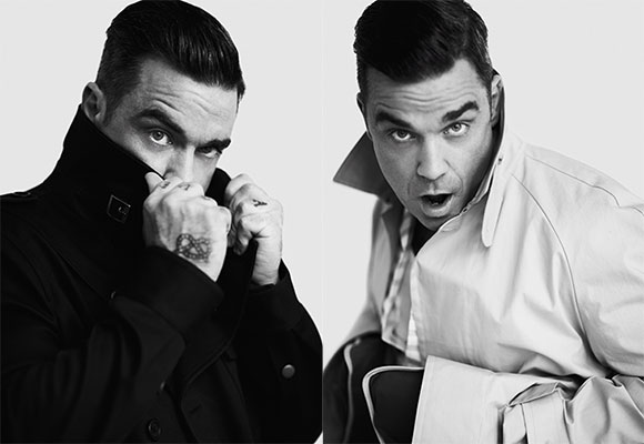 Robbie Williams launches men's fashion line