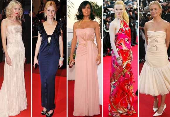 Naomi Watts, Gwyneth Paltrow, Selma Hayek, Nicole Kidman, Cameron Diaz