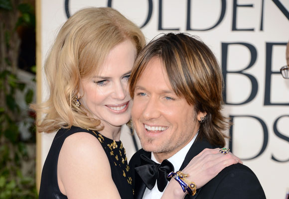 Nicole Kidman with husband Keith Urban.
