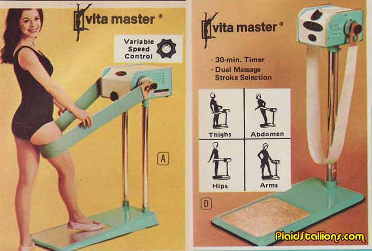 Hilarious retro exercise equipment
