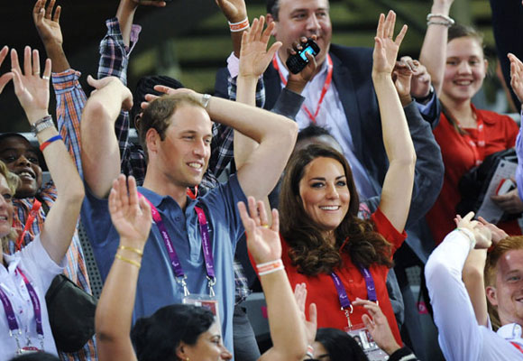 Harry who? Loved-up Will and Kate ignore scandal