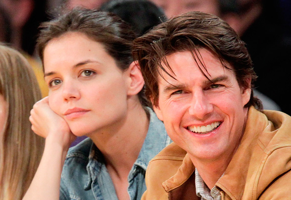Katie Holmes and Tom Cruise 