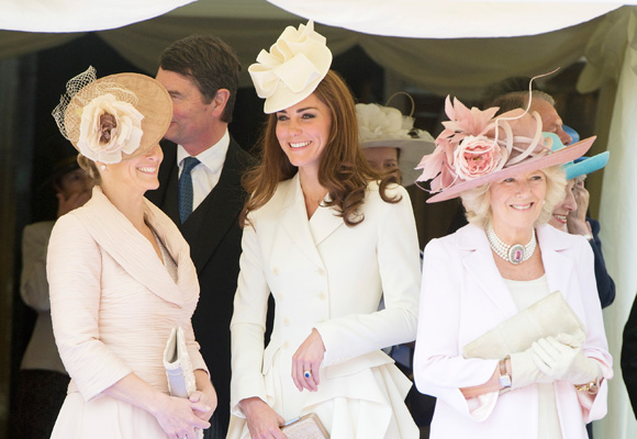 Camilla and Sophie succumb to the Kate effect