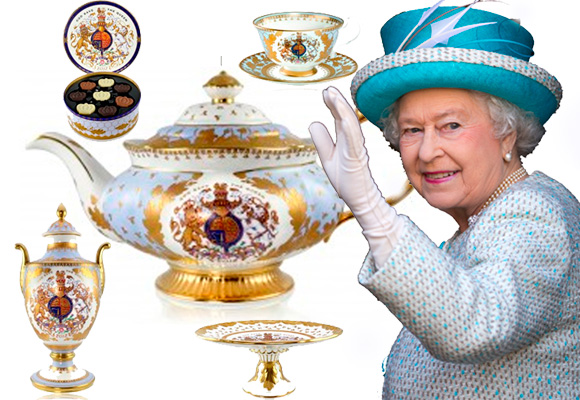 Queen’s extravagant jubilee souvenirs revealed