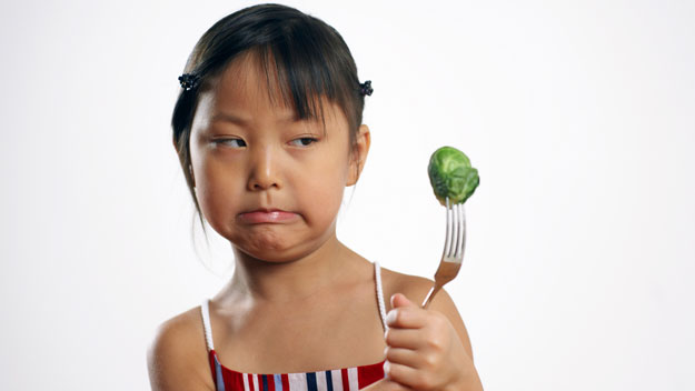 Kids vs vegetables