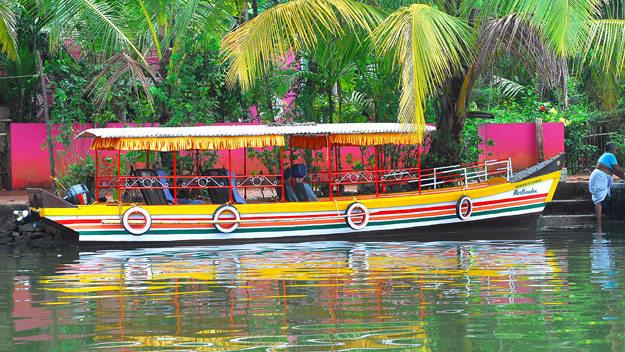 A boat in Kerala