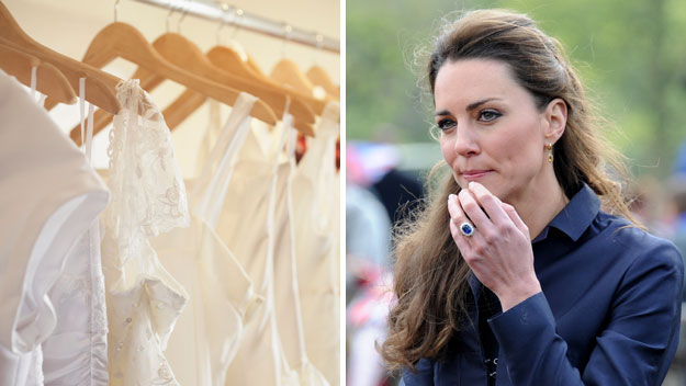 What Kate Middleton will wear to her wedding
