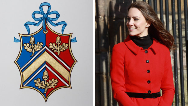 Kate Middleton's coat of arms explained