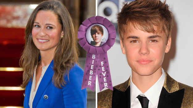 Middletons join forces with Justin Bieber