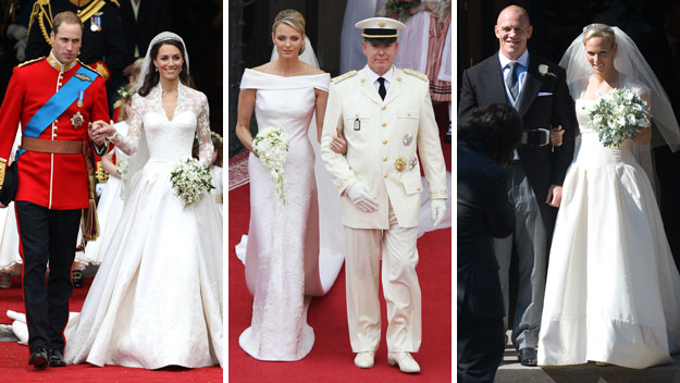 Kate, Zara or Charlene: Which royal bride wore it best?