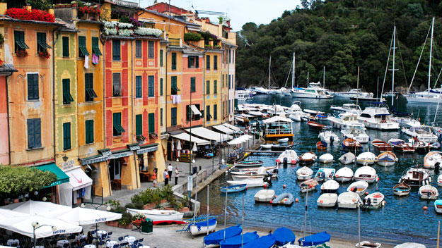 The harbour at Portofino