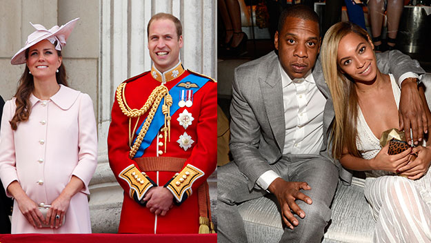 Royal baby and Blue Ivy will be cousins