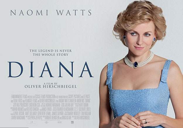 Naomi Watts as Princess Diana