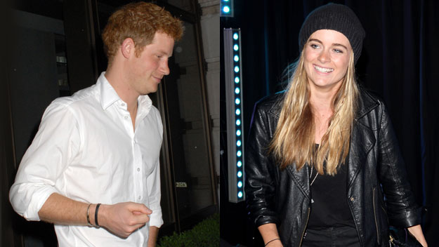Prince Harry and on again - off again love interest Cressida 