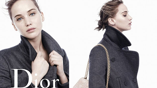 Jennifer Lawrence shows off natural beauty in Dior campaign