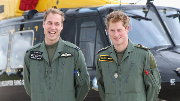 Top gun: Prince Harry graduates head of his class