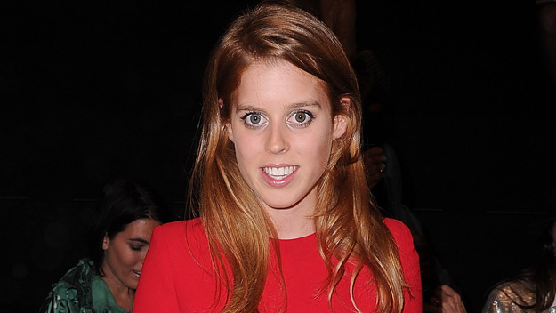 Princess Beatrice at the Elie Saab show