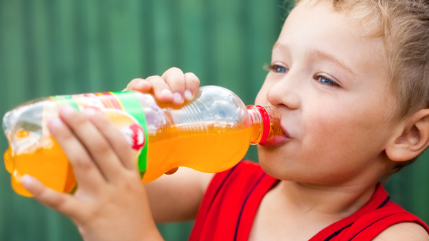 Fizzy drinks bad for kids' hearts
