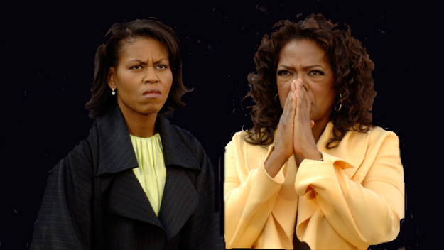 Author claims Michelle Obama is shunning Oprah because she's 'fat'