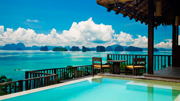 Six Senses resort and spa on Koh Yao Noi.