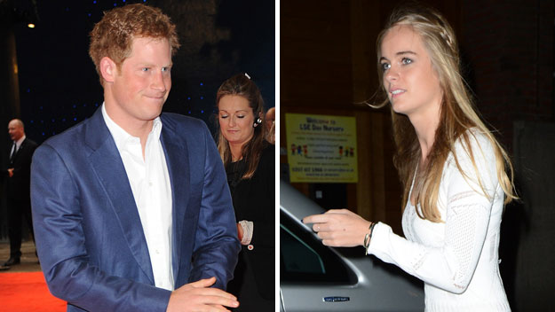 Prince Harry stood up by girlfriend
