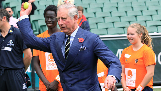 Prince Charles makes excuses for poor cricket performance
