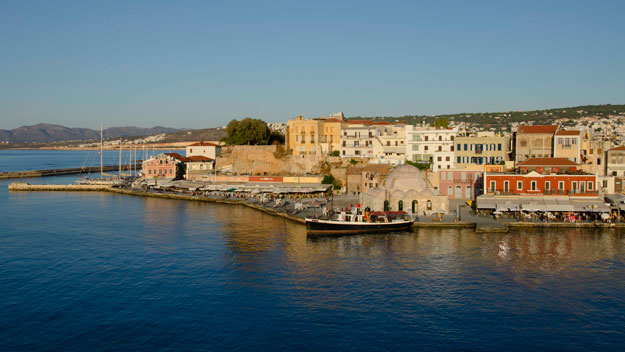 Chania's Venetian port, north-western Crete